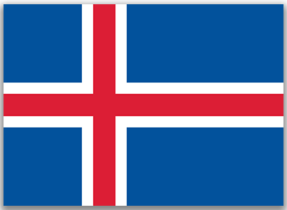 Iceland Flag