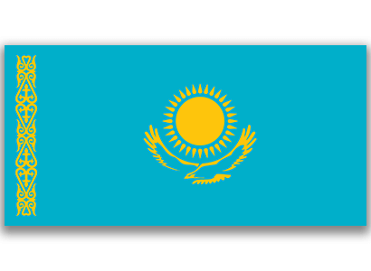 Kazakhstan Flag