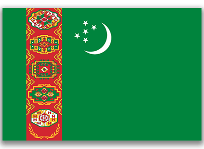 Turkmenistan Flag